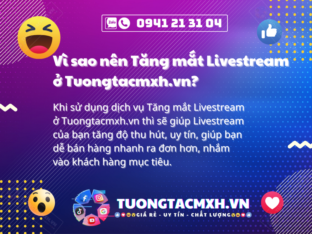 1 Dịch Vụ Tăng Mắt Livestream Giá Rẻ Dịch Vụ Facebook